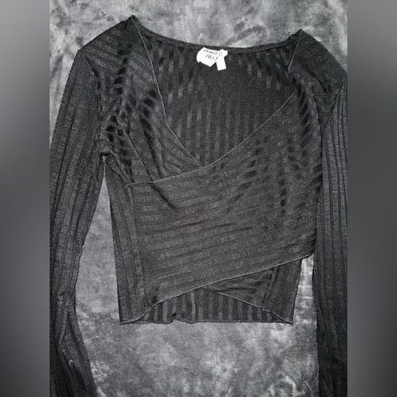 Princess Polly Abigal Top in Black Size 4 - Picture 8 of 14